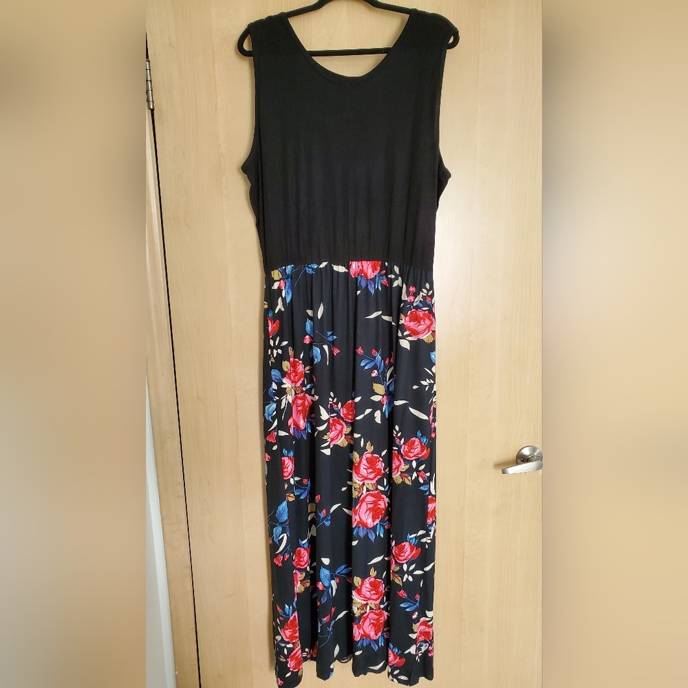 NWT Floral Maxi Dress by Molerani